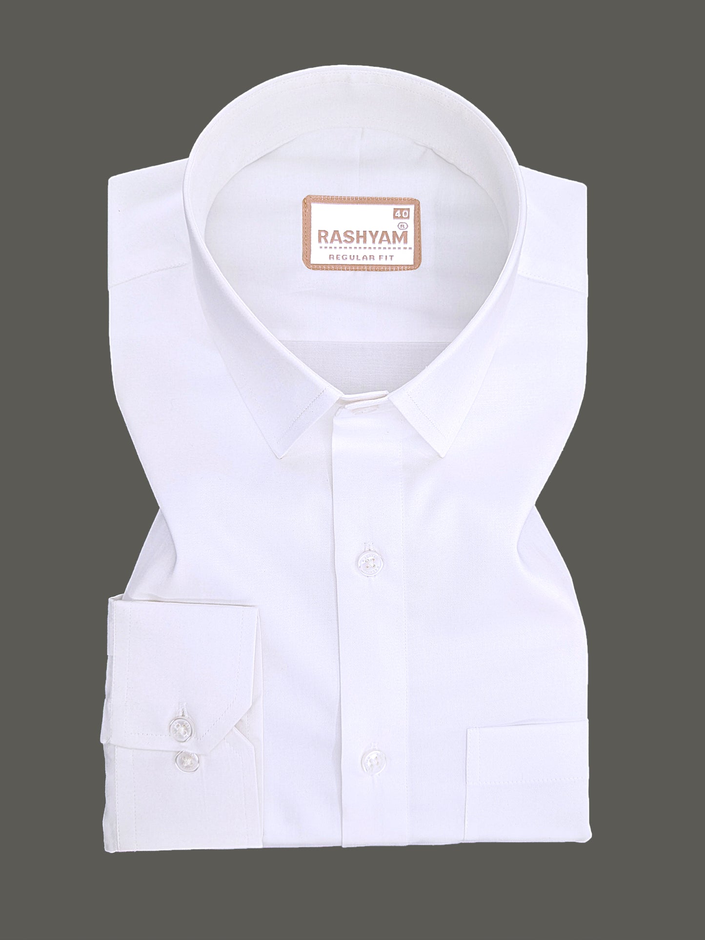 Bright White Premium Giza Cotton Shirt