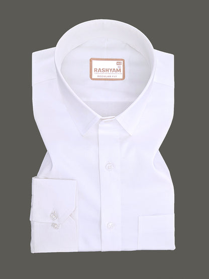 Bright White Premium Giza Cotton Shirt