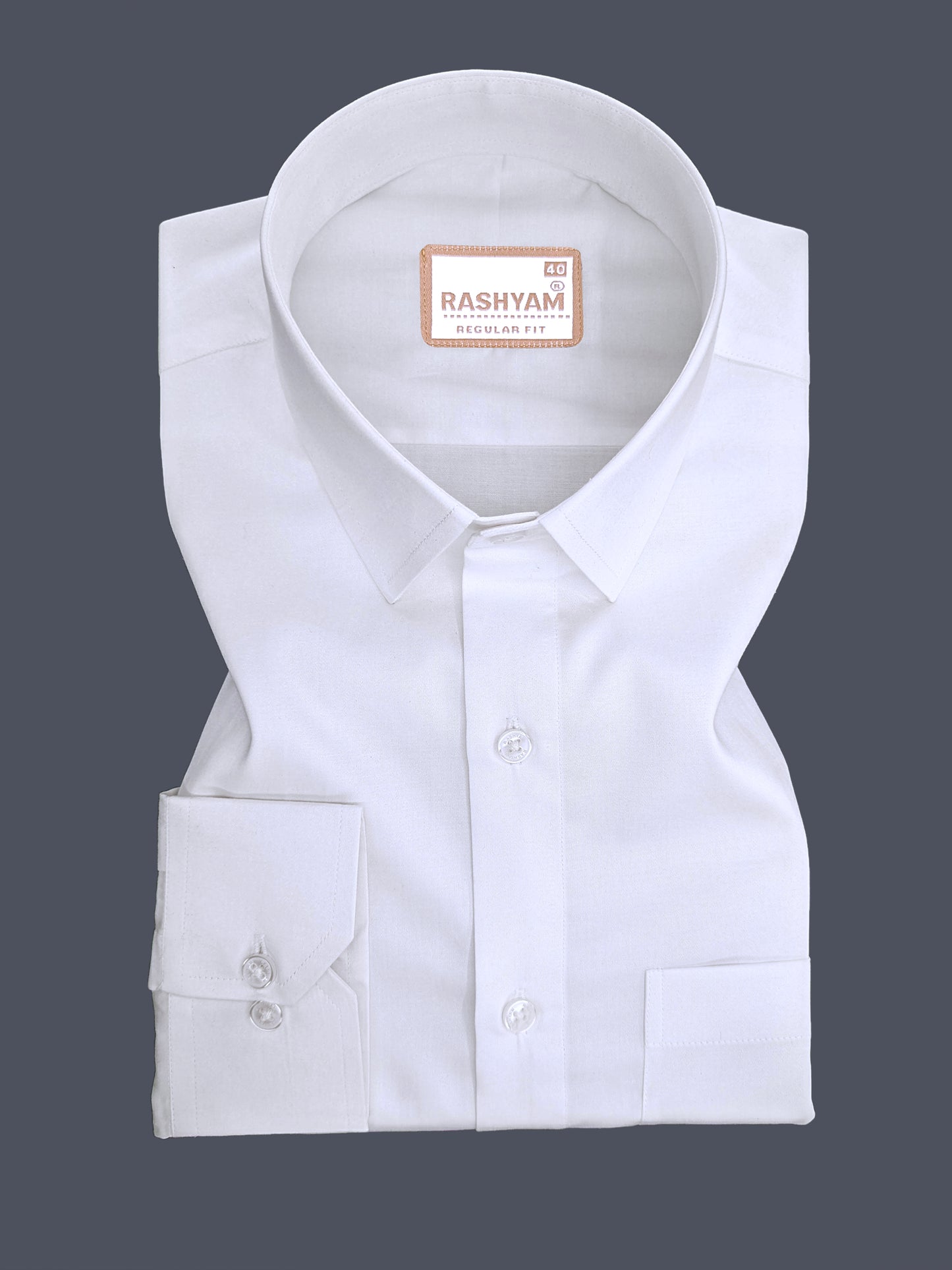 Bright White Premium Giza Cotton Shirt