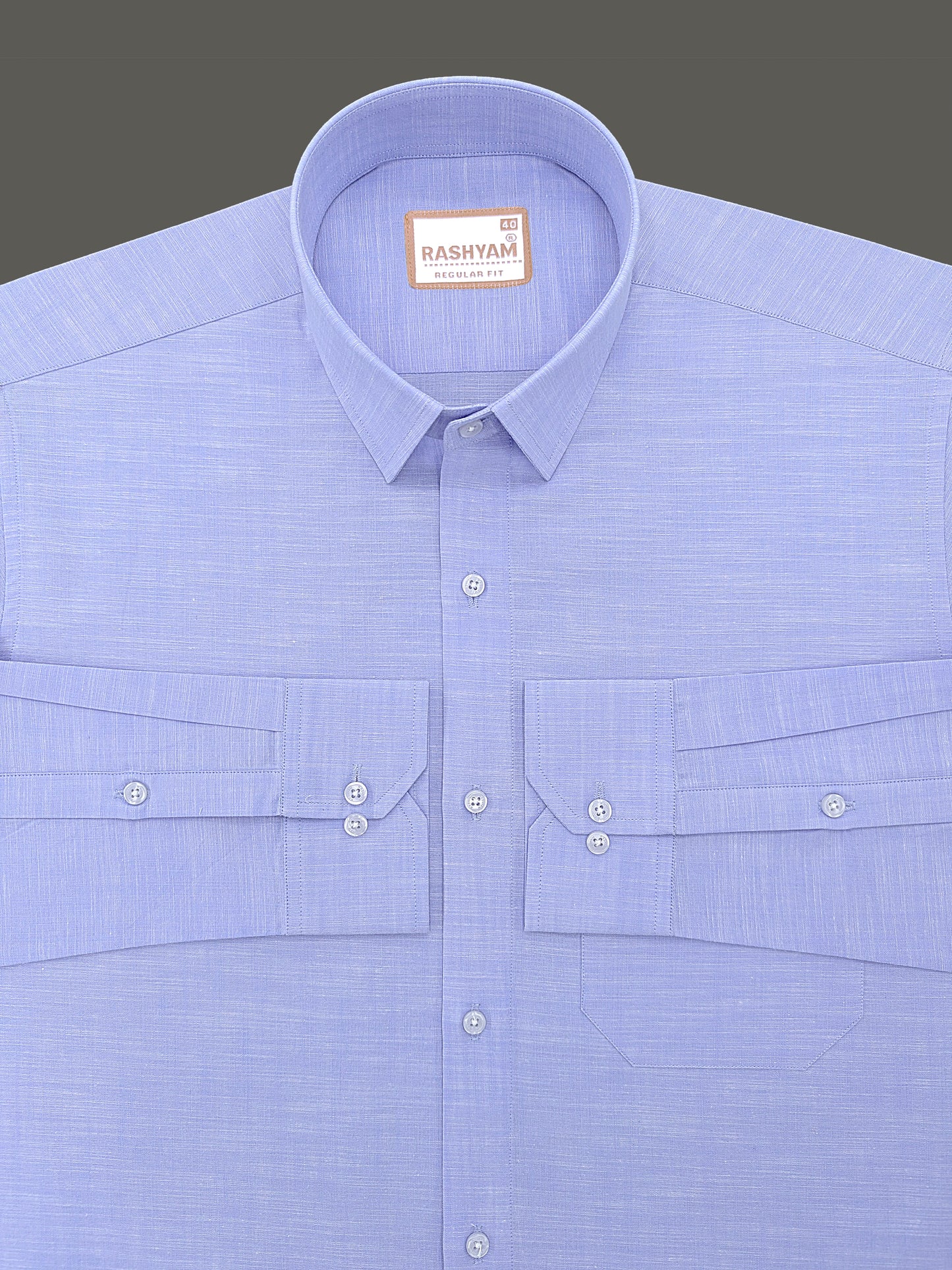 Premium Oxford Cotton Chianti Sky Blue Formal Shirt