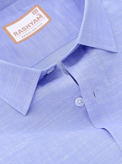 Premium Oxford Cotton Chianti Sky Blue Formal Shirt