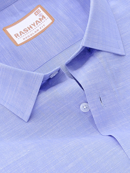 Premium Oxford Cotton Chianti Sky Blue Formal Shirt