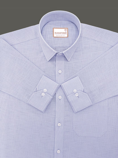 Italian Linen Noventia Cool Grey Formal Shirt